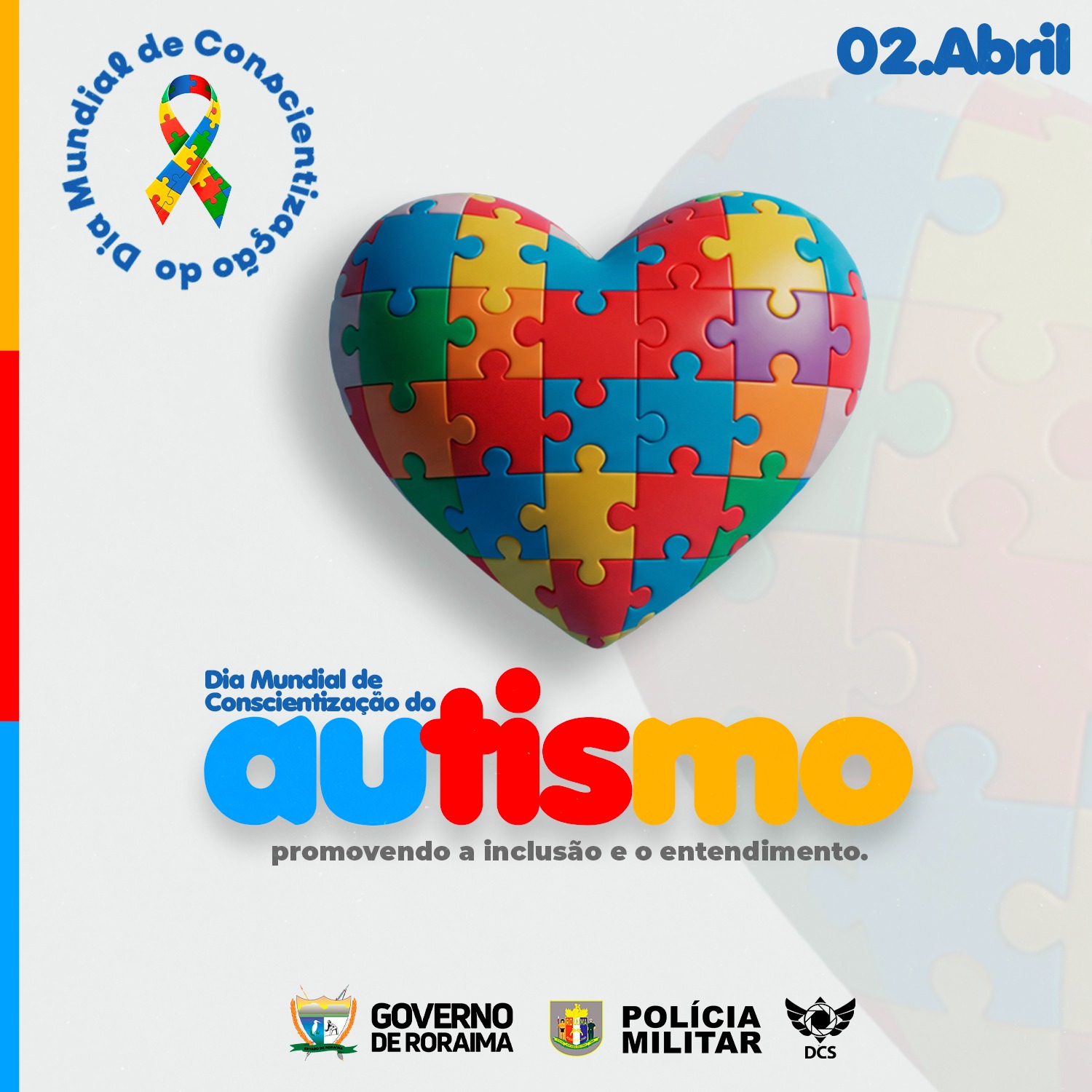 DIA MUNDIAL DE CONSCIENTIZAÇÃO DO AUTISMO